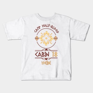 Cabin #18 in Camp Half Blood, Child of Hebe – Percy Jackson inspired design Kids T-Shirt